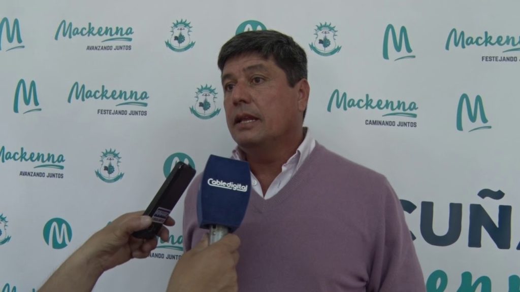 Roberto Carassi, intendente de Vicuña Mackenna