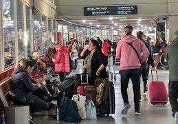 Finde XXL: la terminal de Córdoba llena de viajeros