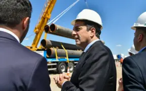 Con Massa, Cristina y Alberto Fernández, el Gobierno inaugura el gasoducto Néstor Kirchner