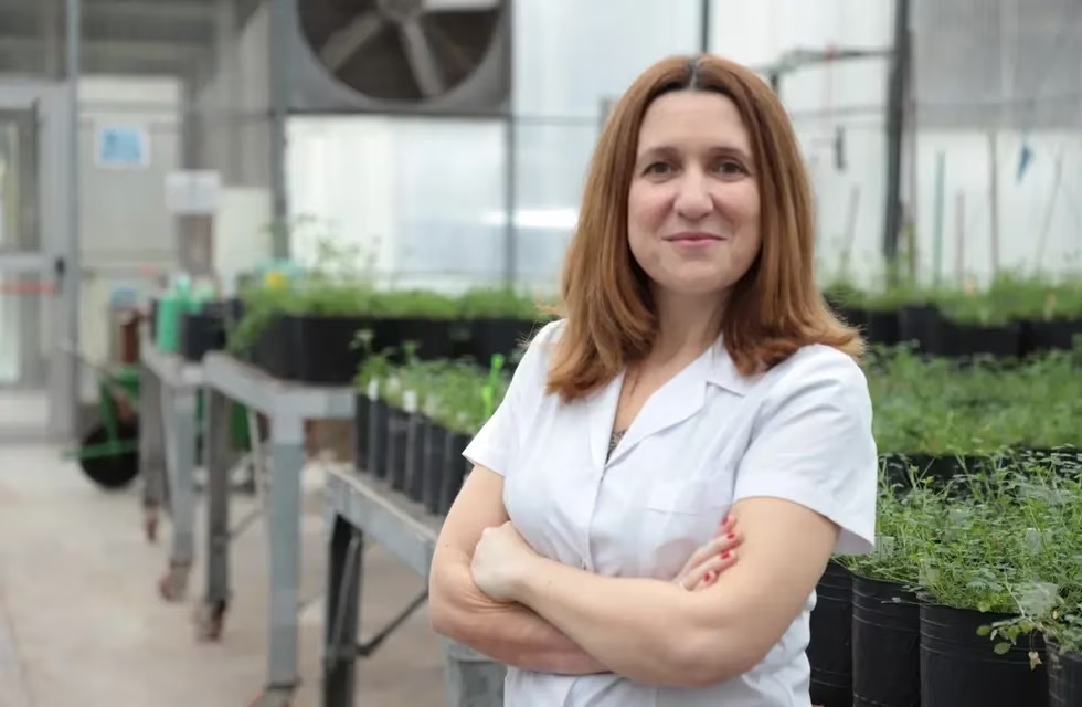 La doctora en Ciencias Biológicas Gabriela Soto recibió el Premio Estímulo 2023 en Agrobiotecnología que otorga la Fundación Bunge y Born. (Foto: Gentileza Fundación Bunge y Born)