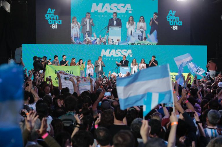 Massa convocó a un Gobierno de Unidad Nacional