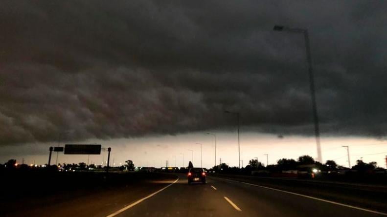 Las precipitaciones se originarán en el sur y se espera que se extiendan hasta el centro.