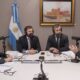 El ministro Caputo entrevista a Angel Kusa en su primer programa de streaming.