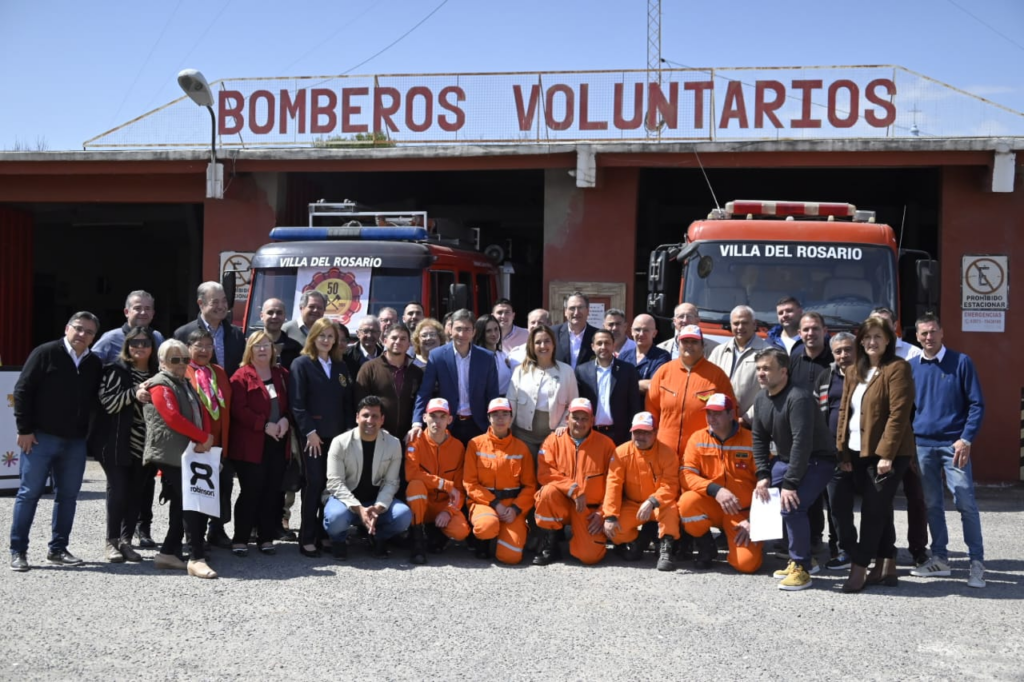 La vicegobernadora destacó el acompañamiento y compromiso de la gestión del gobernador Martín Llaryora para con las instituciones de servicio de la provincia.